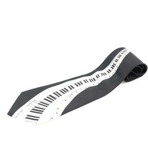 Albert Elovitz Designer Abstract Piano Keyboard Tie Handmade
